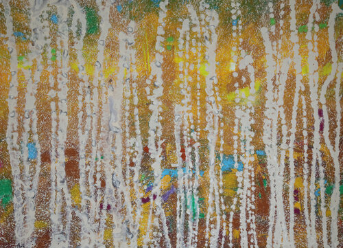 Ritmo en beige by Maria Moretti, Painting for Sale on Select