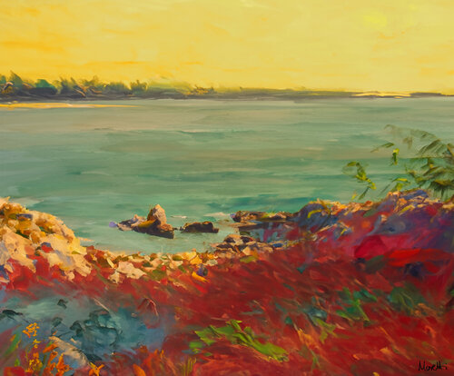 Relax - Landscape by Maria Moretti, Painting for Sale on Select