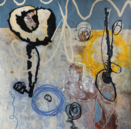 Alles Gute by Maria Moretti, Painting for Sale on Select