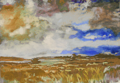 Warm day in Italy by Maria Moretti, Painting for Sale on Select