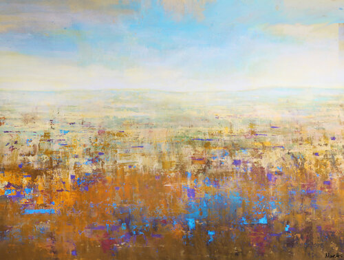 Landscape - Wide view by Maria Moretti, Painting for Sale on Select
