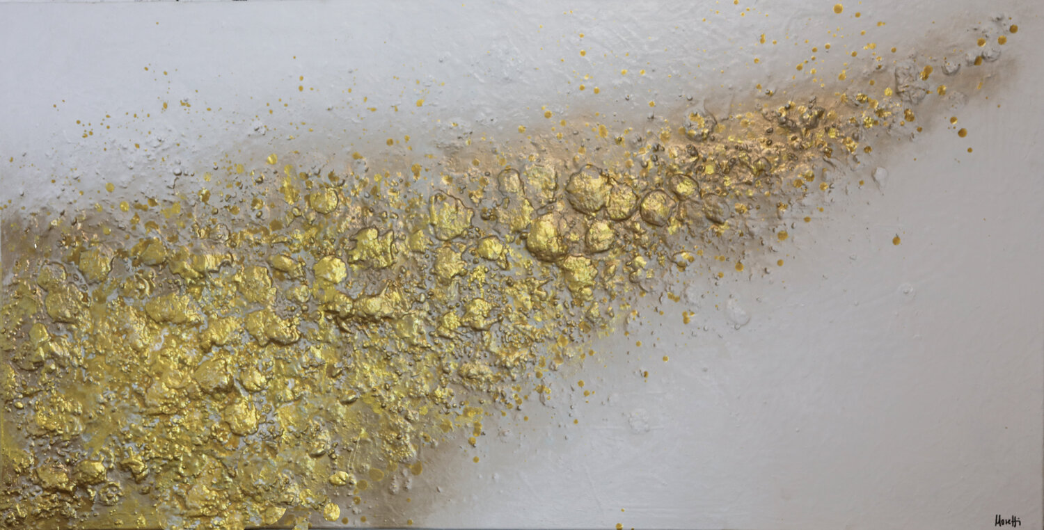 Goldrush Maria Moretti Original painting for sale