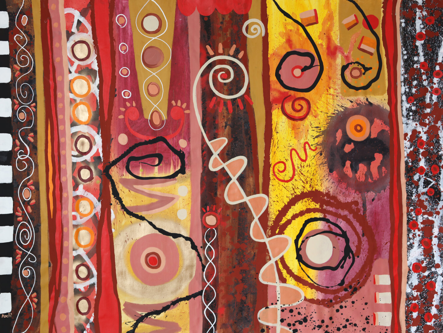Aphrodism Maria Moretti Original painting for sale