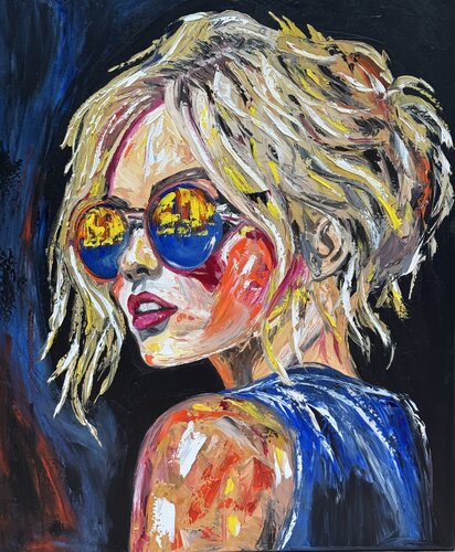 Blondie II von Sabina Nealon, Malerei kaufen auf Select