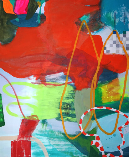 Together and Alone by Wendy Grace, Painting for Sale on Select