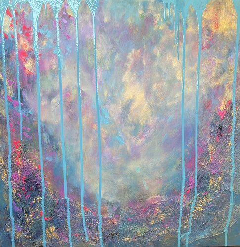 RAIN 14 MONSOON MEMORIES by clare schouten, Painting for Sale on Select