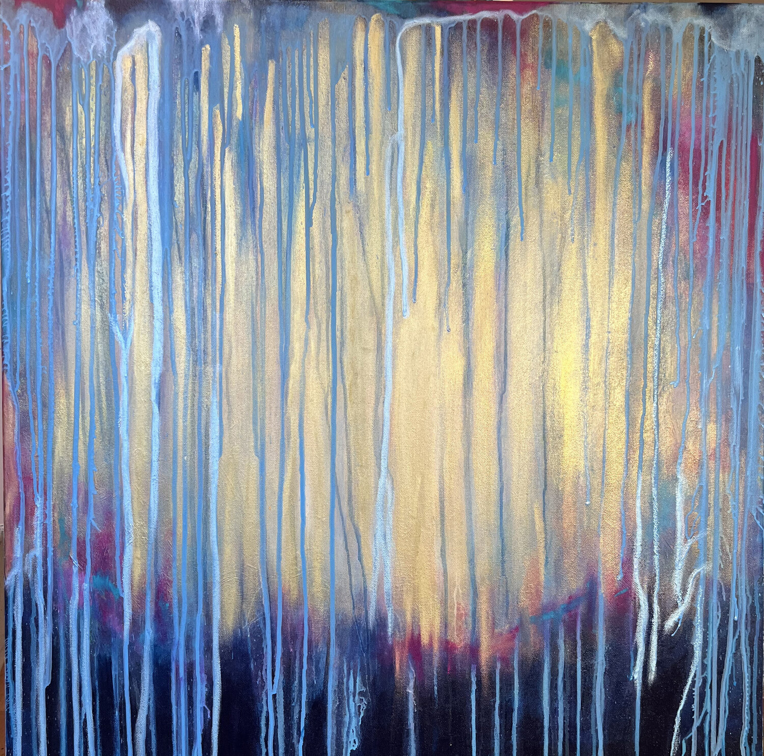FALL 2 clare schouten Original painting for sale
