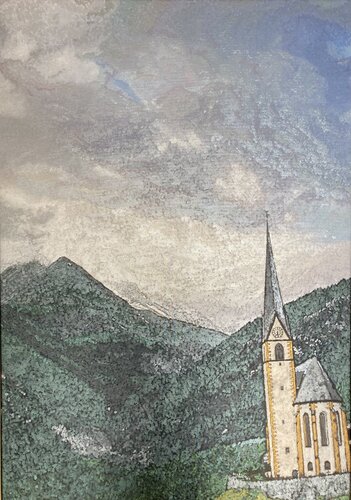 Heiligenblut by Marta Widowitz, Painting for Sale on Select