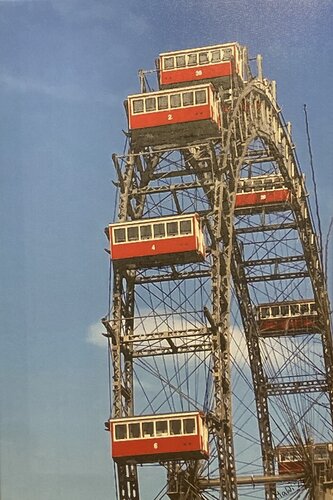 Das Riesenrad Wien by Marta Widowitz, Painting for Sale on Select