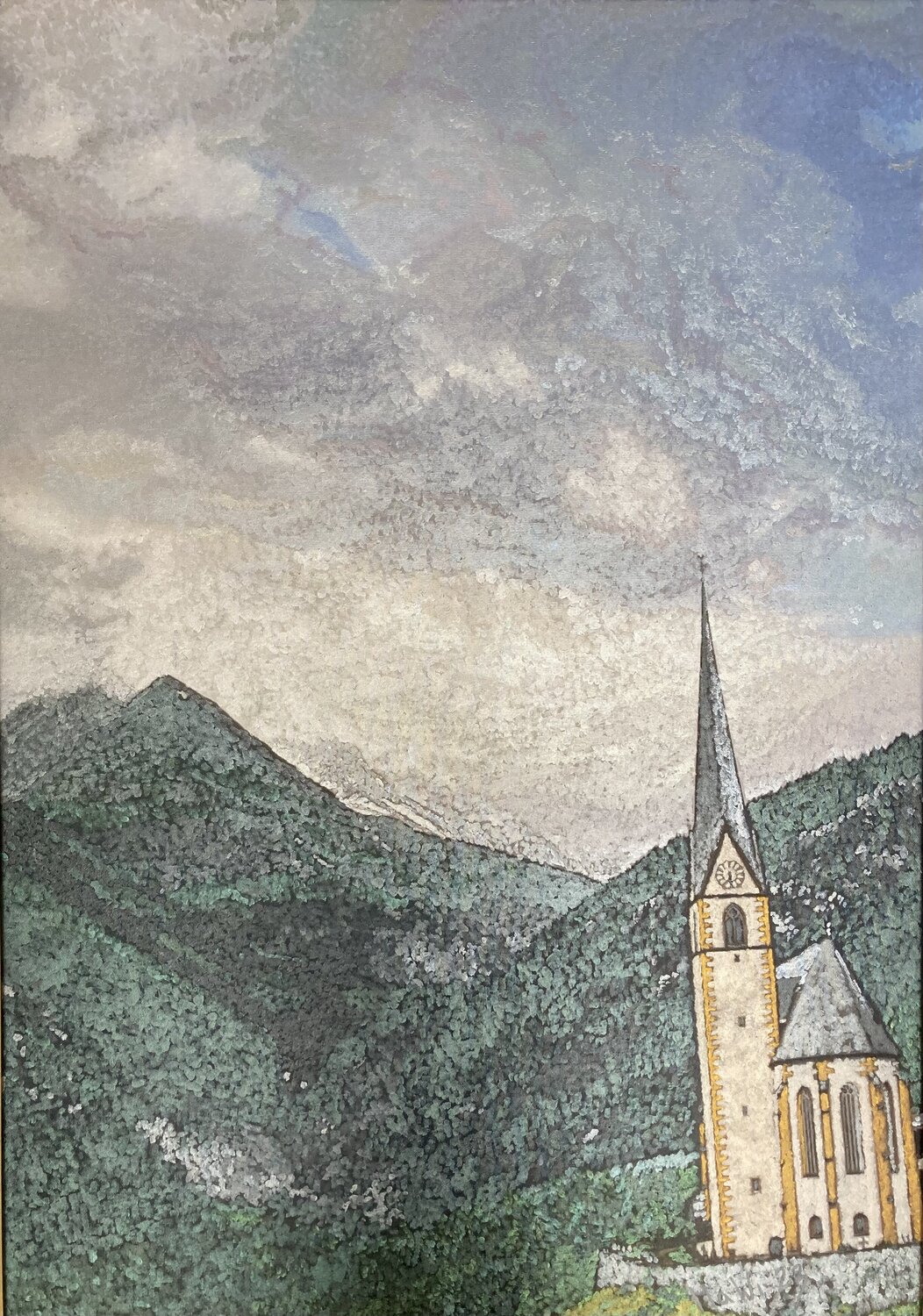 Heiligenblut Marta Widowitz Original painting for sale
