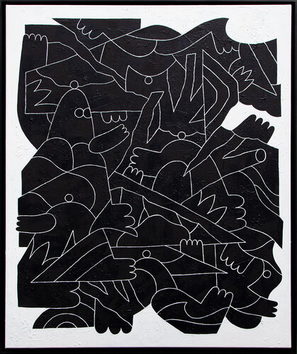 TRAVERSÉE 7 by Tommy Knuts, Painting for Sale on Select
