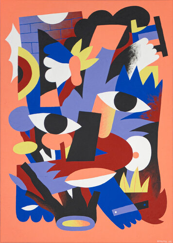 AUTOPORTRAIT von Tommy Knuts, Malerei kaufen auf Select