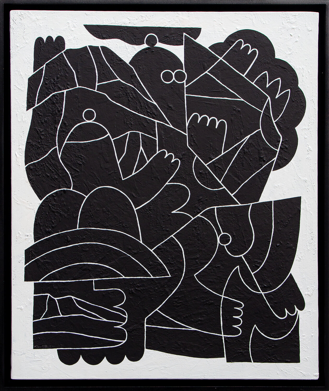 TRAVERSÉE 5 Tommy Knuts Original painting for sale