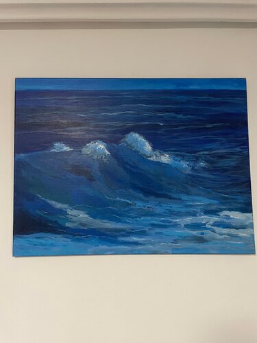 Mediterraneo by Roman Gegansha Gvarliani, Painting for Sale on Select