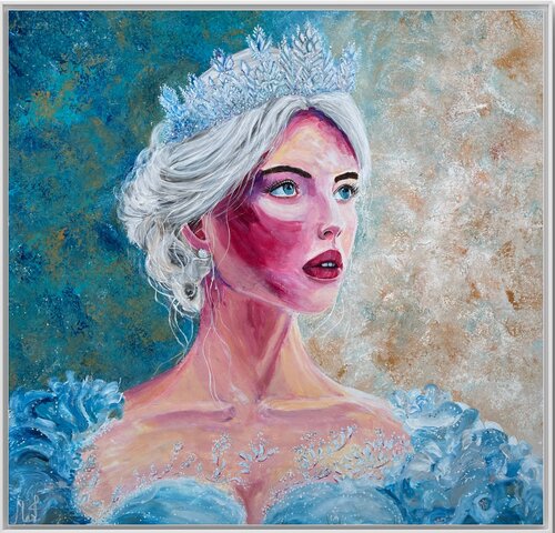 The wise queen by Maximilian Füßl, Painting for Sale on Select