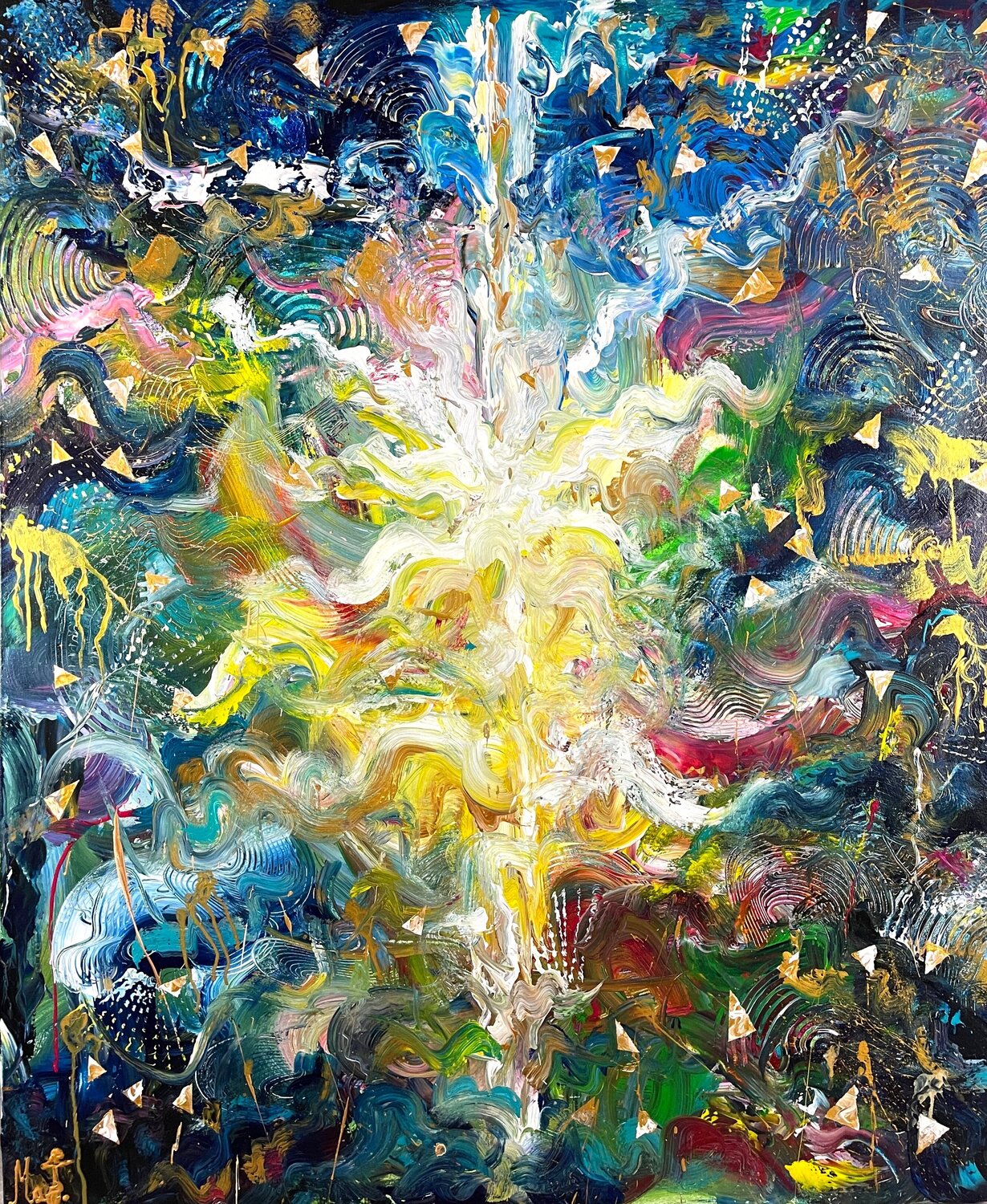 Endless Beauty Maximilian Füßl Original painting for sale