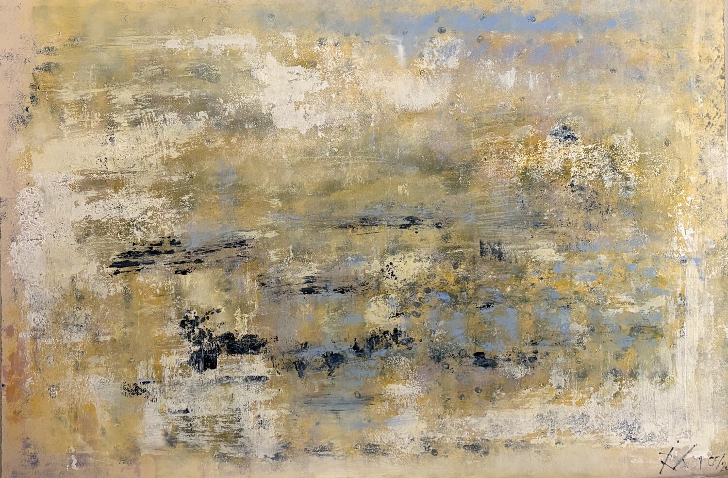 Reflet dans l'eau Rivka Original painting for sale