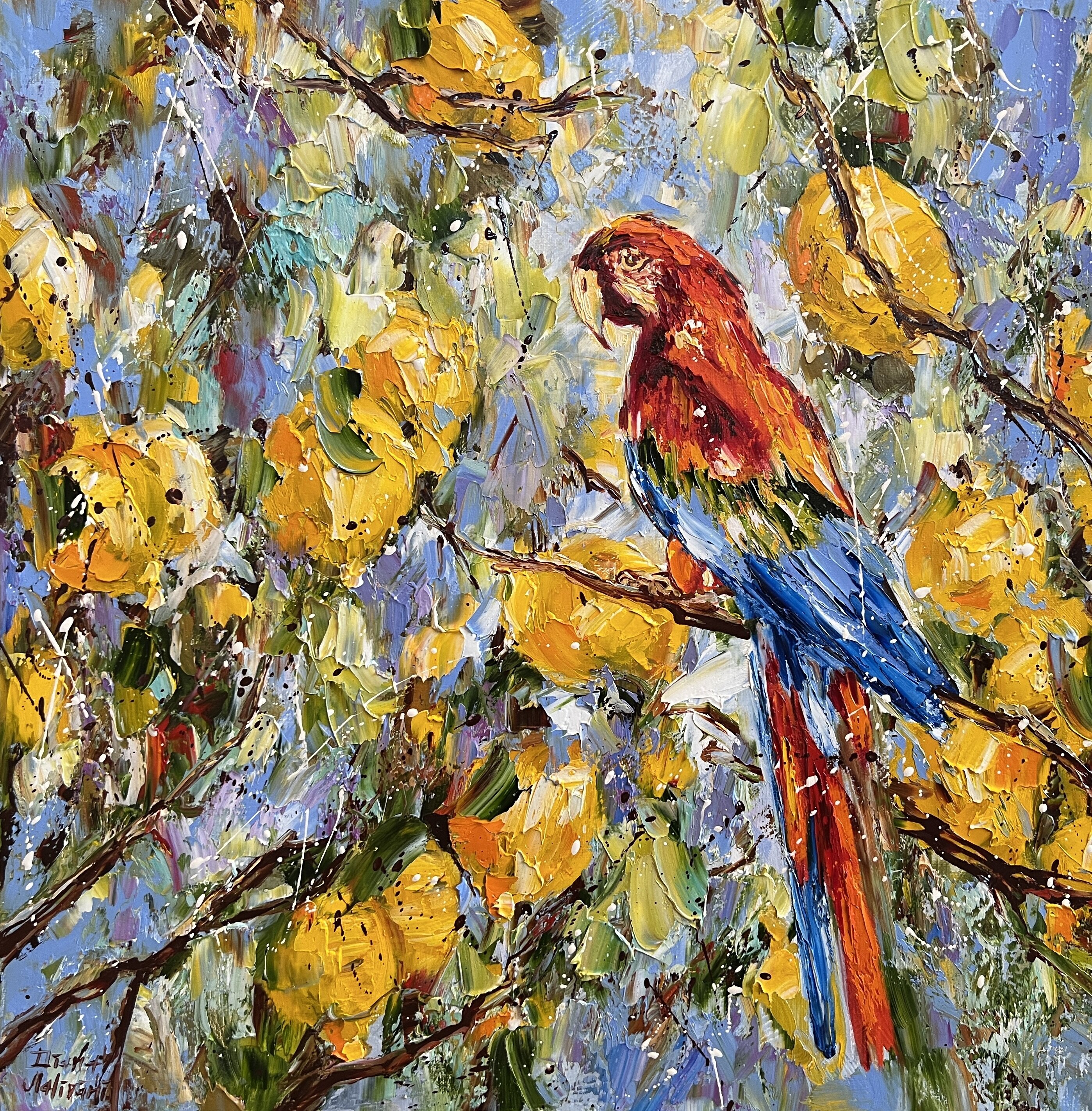 Topic Parrot paintings