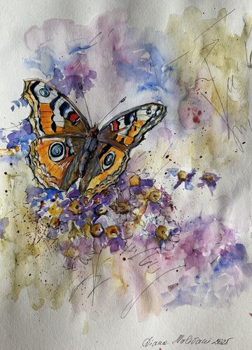 Butterfly. N 2 by Diana Malivani, Drawing for Sale on Select