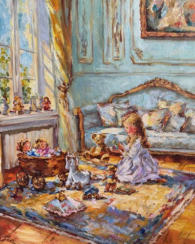Morning by Diana Malivani, Painting for Sale on Select