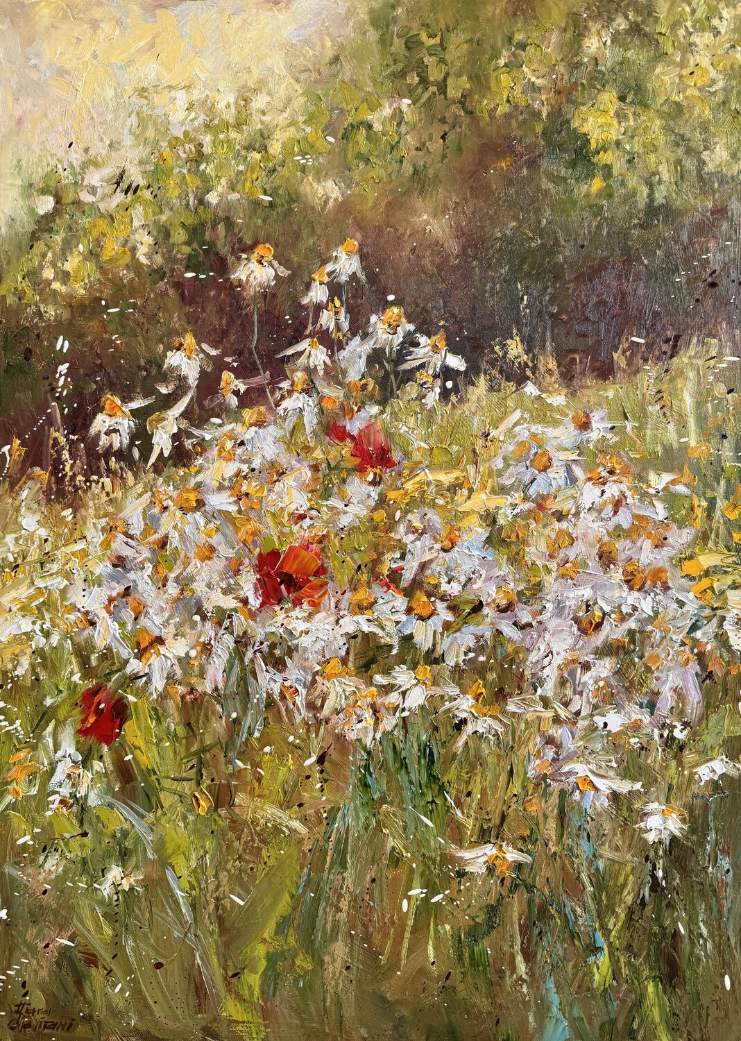 Summer Diana Malivani Original painting for sale