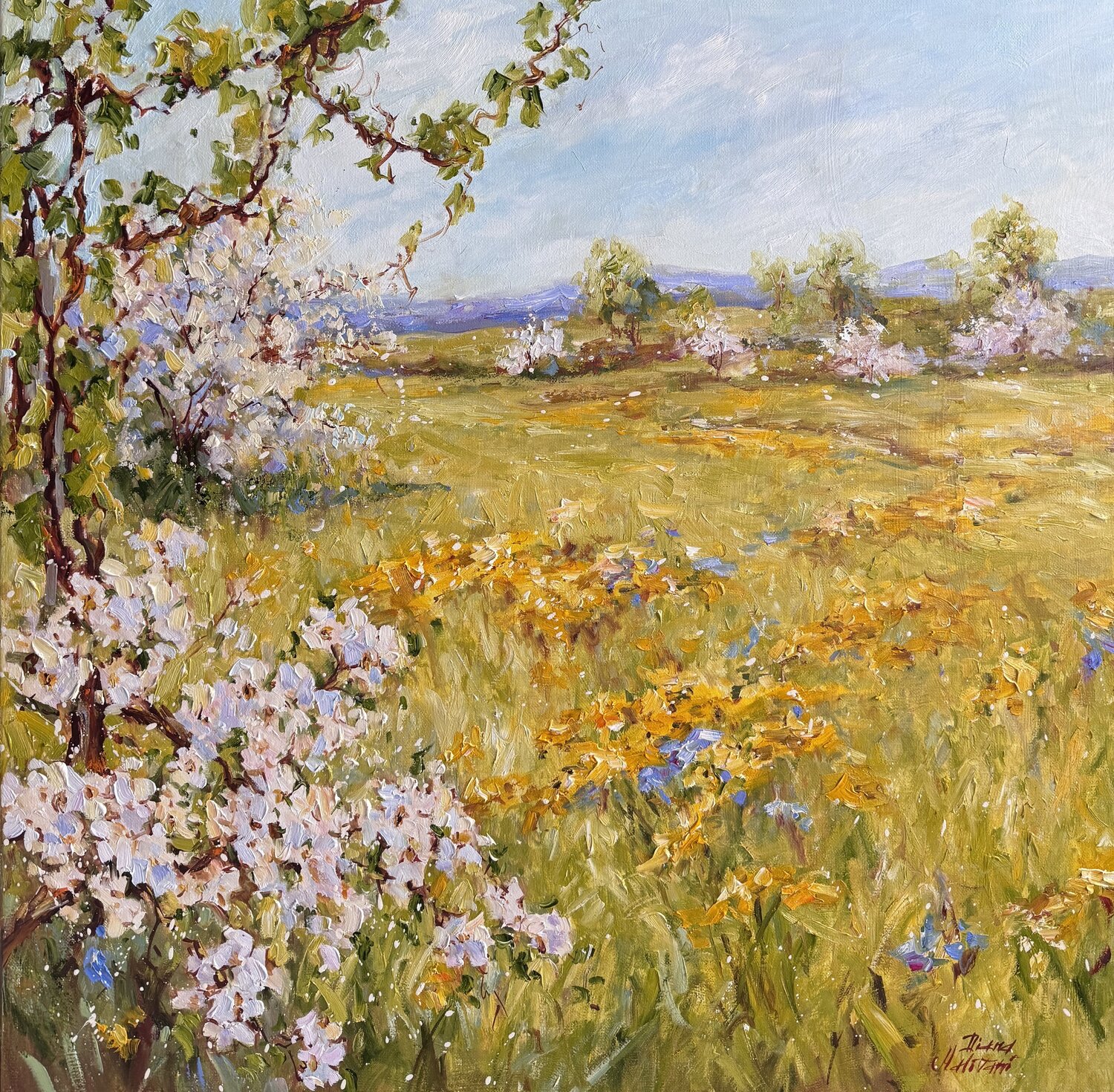 Primavera Diana Malivani Originalgemälde zu verkaufen