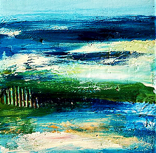 MI OLA-6 by Merce Domenech, Painting for Sale on Select