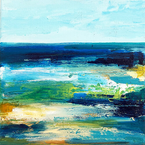 MI OLA-7 by Merce Domenech, Painting for Sale on Select