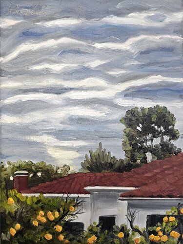Rainy Day by Lisa Schulaner, Painting for Sale on Select