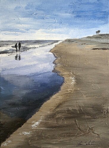 Beach Days by Lisa Schulaner, Painting for Sale on Select