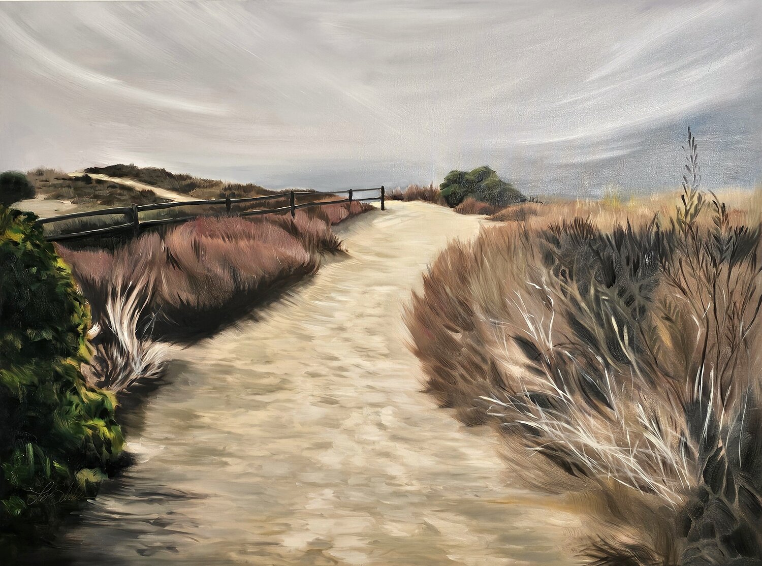 The Path Lisa Schulaner Original painting for sale