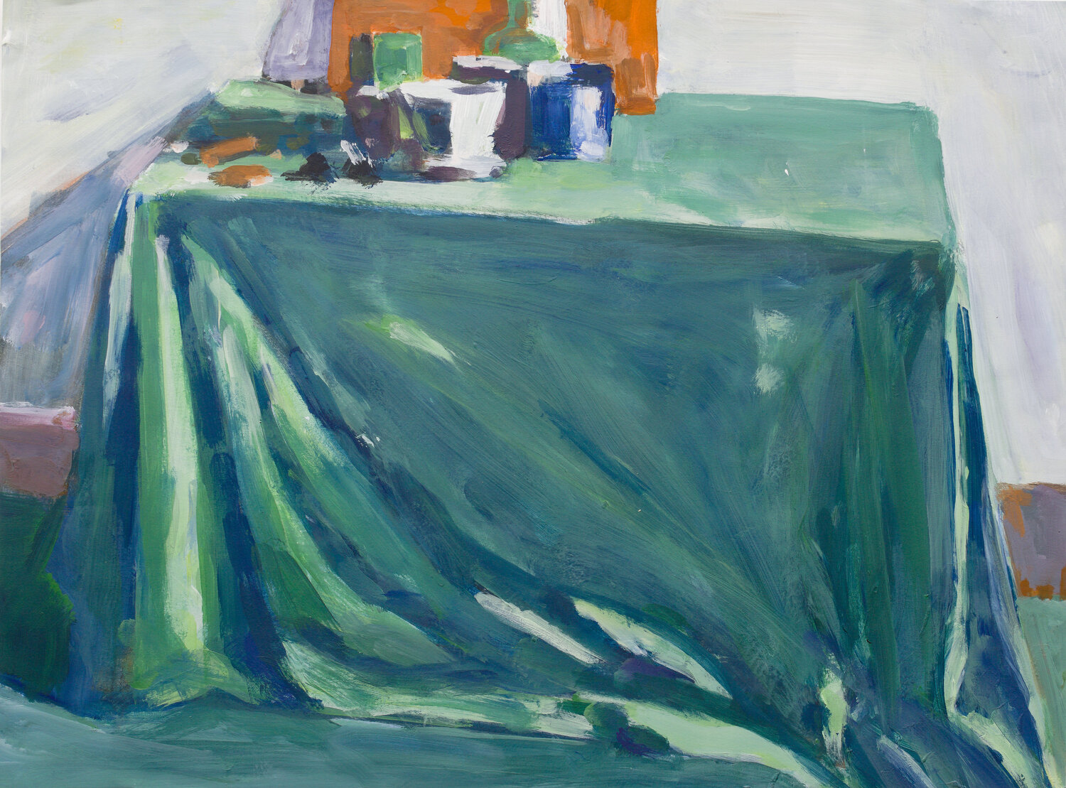 Tisch Hjalmar Thelen Original painting for sale