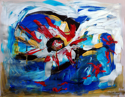 Animales sin rumbo No.3 by Ian Mont, Painting for Sale on Select