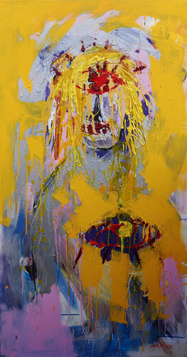 Cíclope enamorado by Ian Mont, Painting for Sale on Select