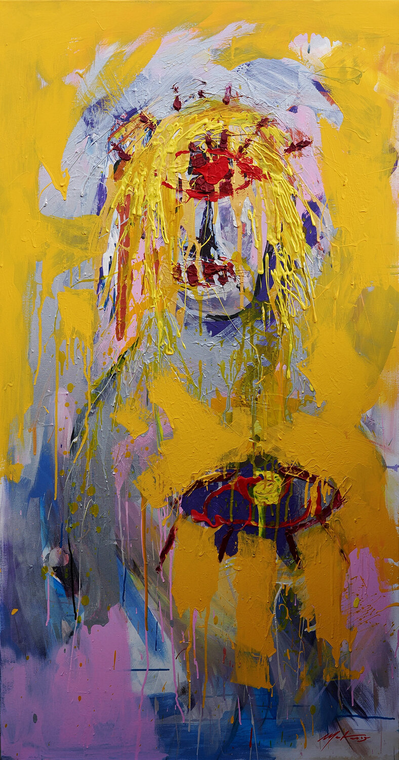 Cíclope enamorado Ian Mont Original painting for sale