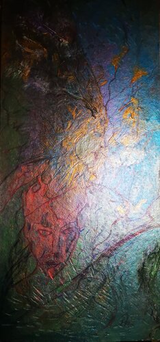 Troubles marins by Abricodéal ÃŽles, Painting for Sale on Select