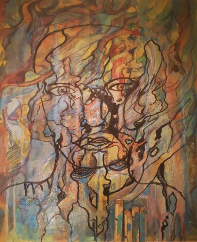 Lucidité by Abricodéal ÃŽles, Painting for Sale on Select
