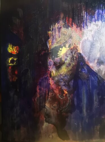La bougie 2 by Abricodéal ÃŽles, Painting for Sale on Select