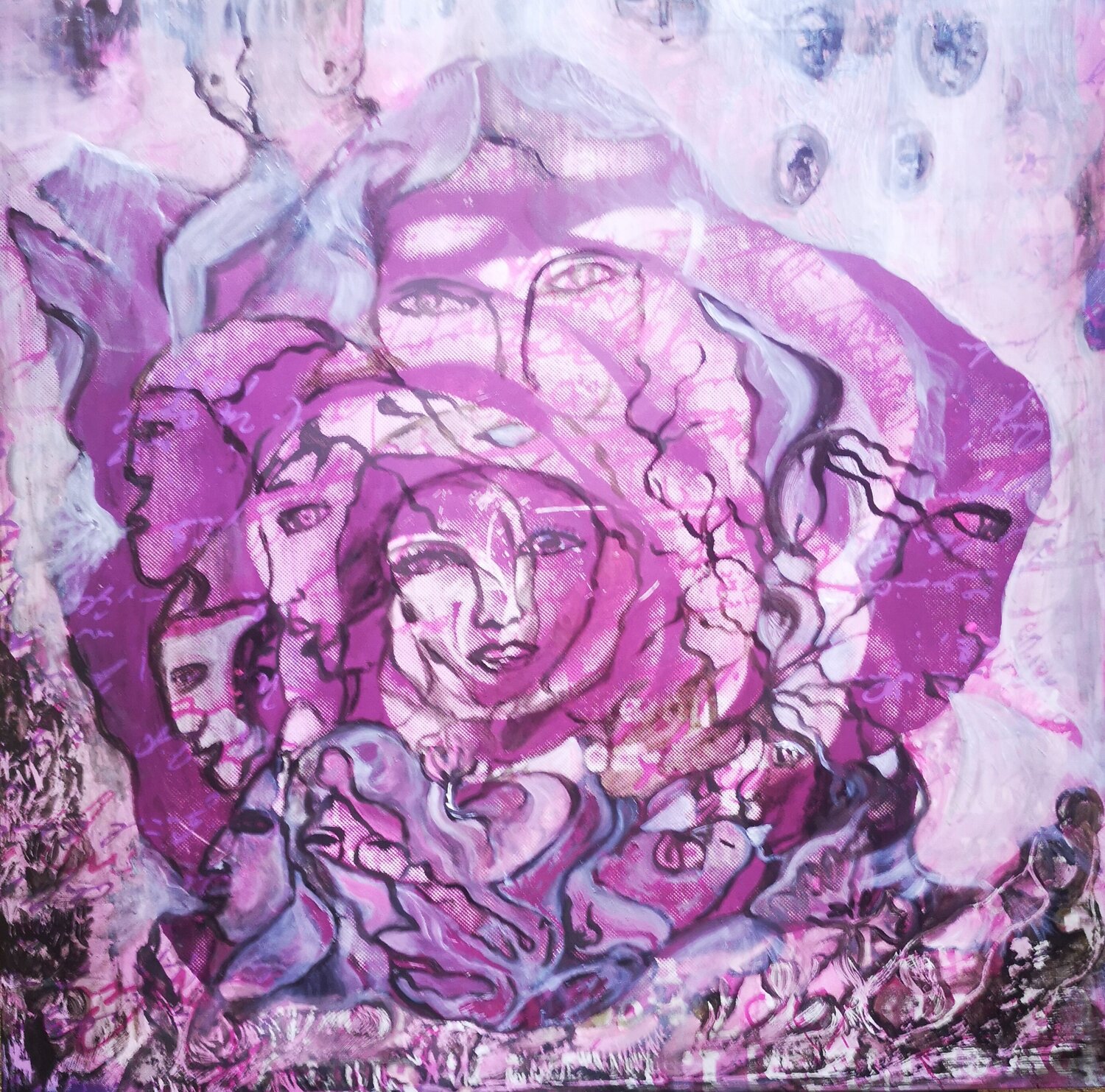 Souffle Abricodéal ÃŽles Original painting for sale