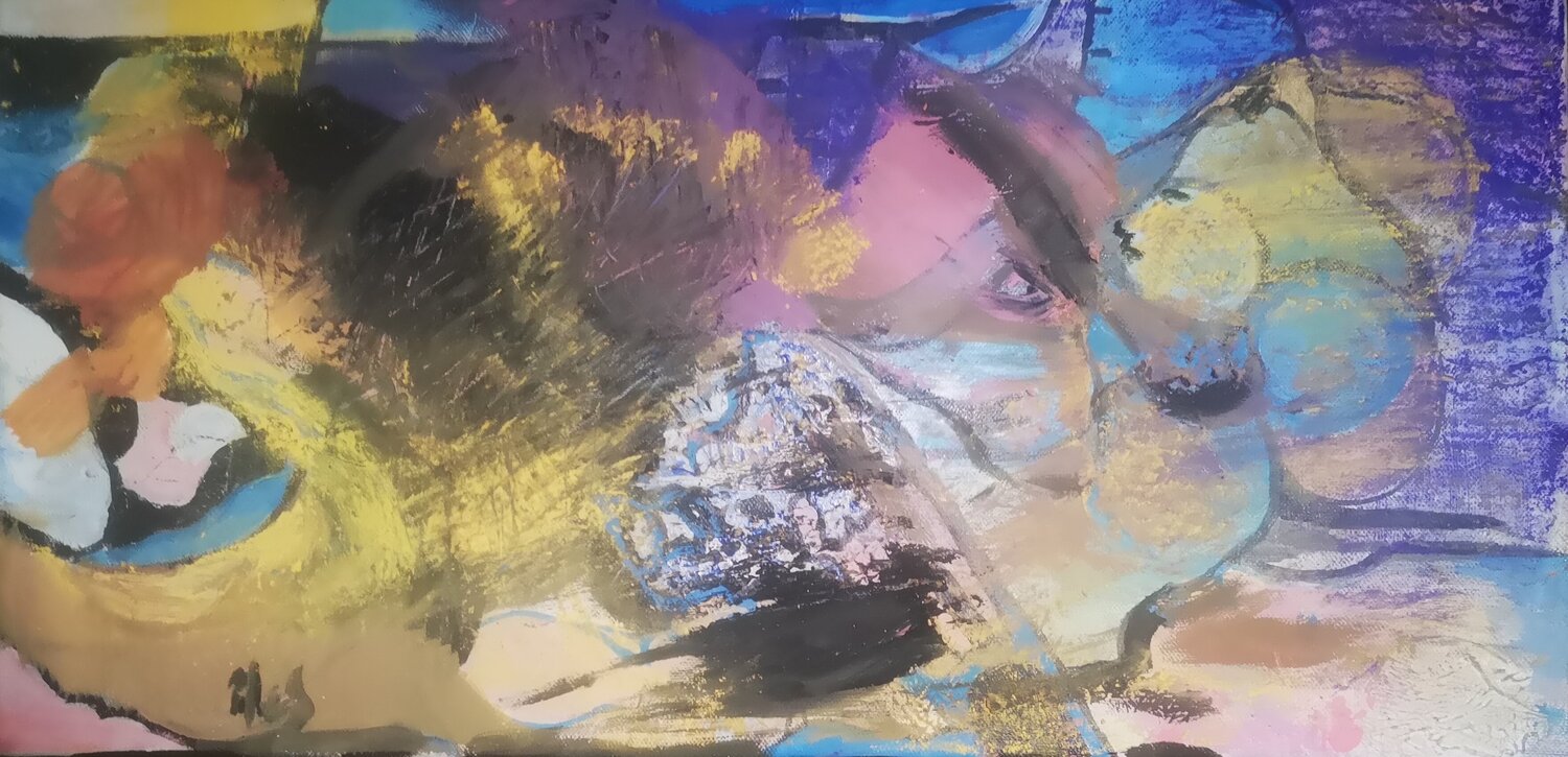 Les loups Abricodéal ÃŽles Original painting for sale