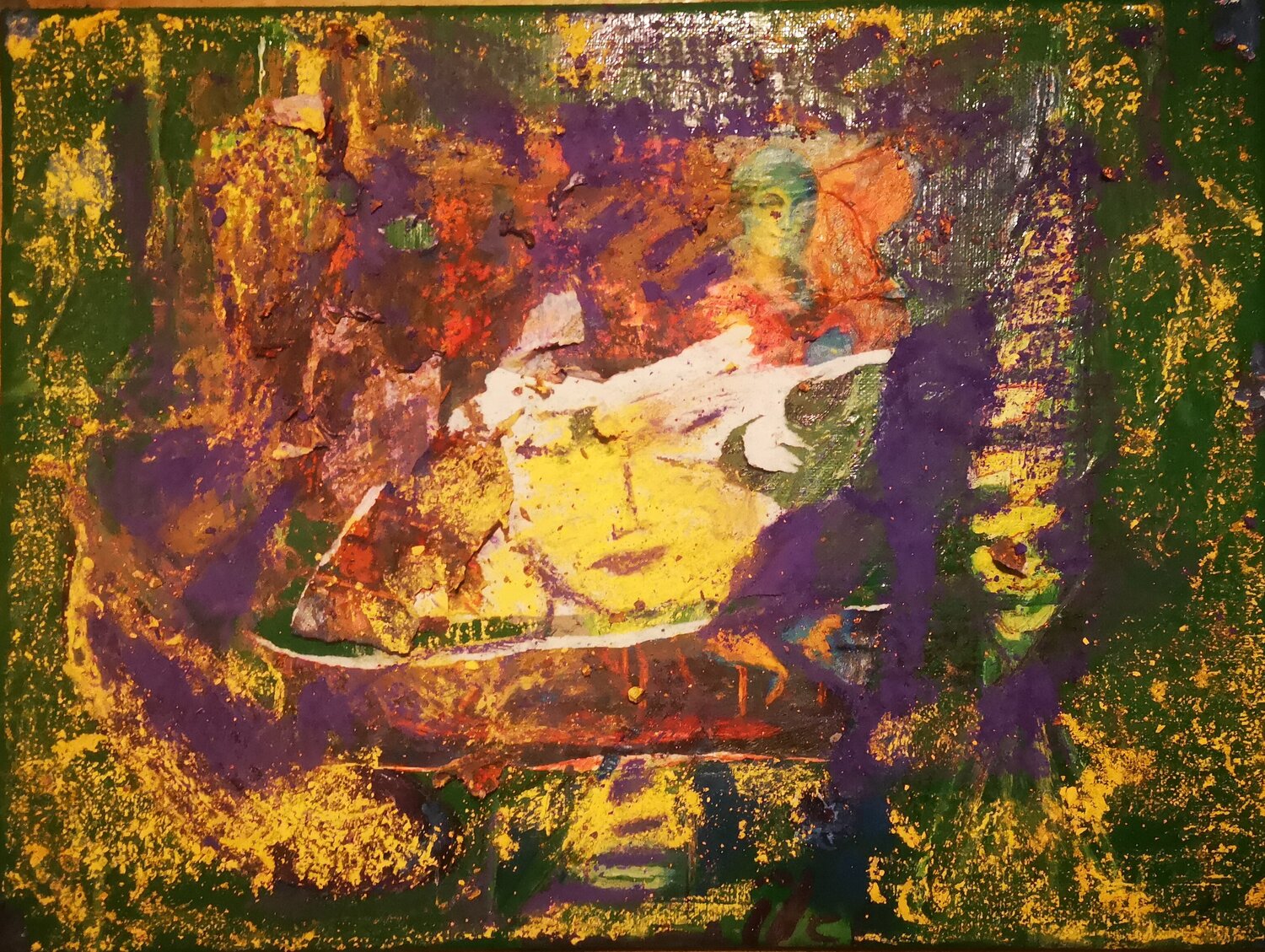 Cassandrine Abricodéal ÃŽles Original painting for sale