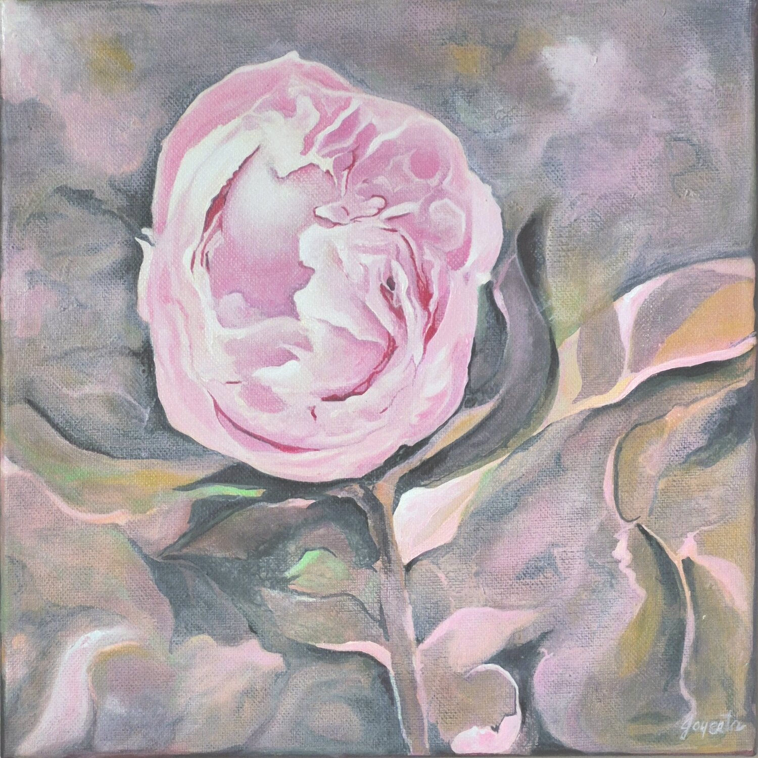 Just a Little Tenderness Joyeeta Mukherjee Original painting for sale