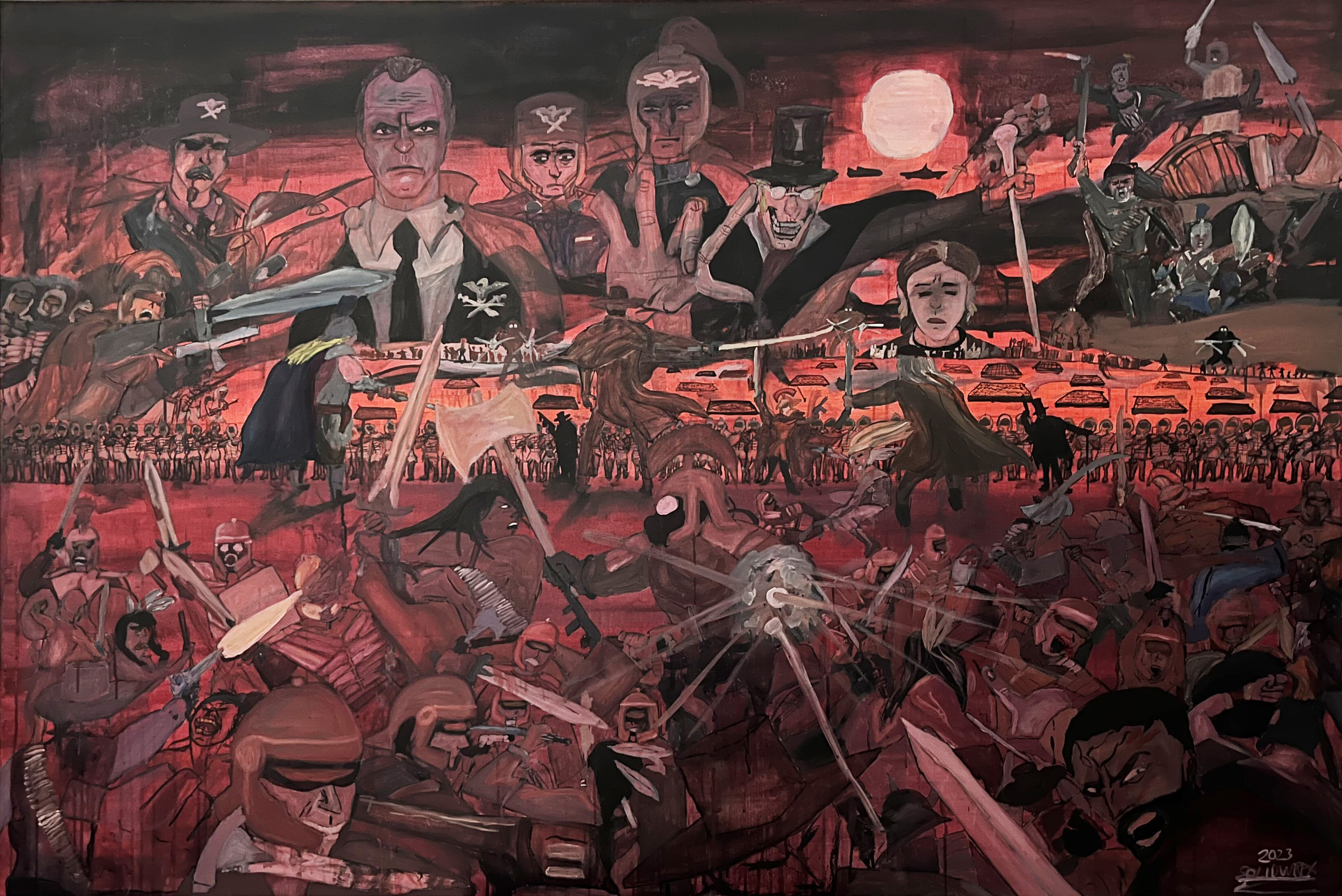 Topic Battle paintings
