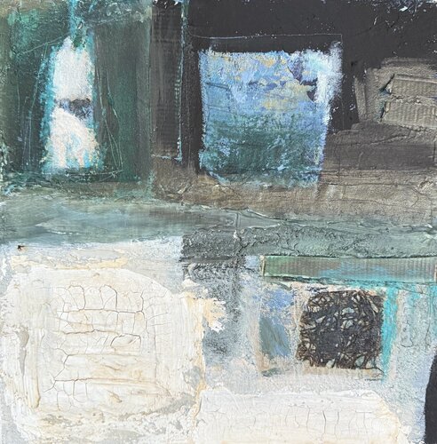 Spuren der Geschichte by Beate Bröcker, Painting for Sale on Select