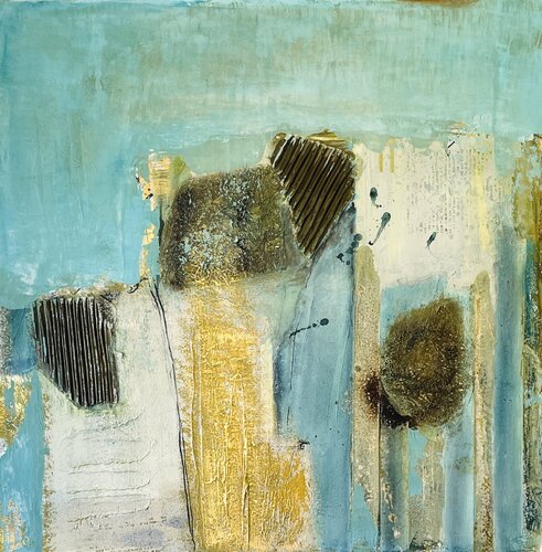 Blue mood lll by Beate Bröcker, Painting for Sale on Select