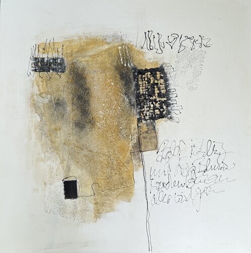 Spurensuche by Beate Bröcker, Painting for Sale on Select