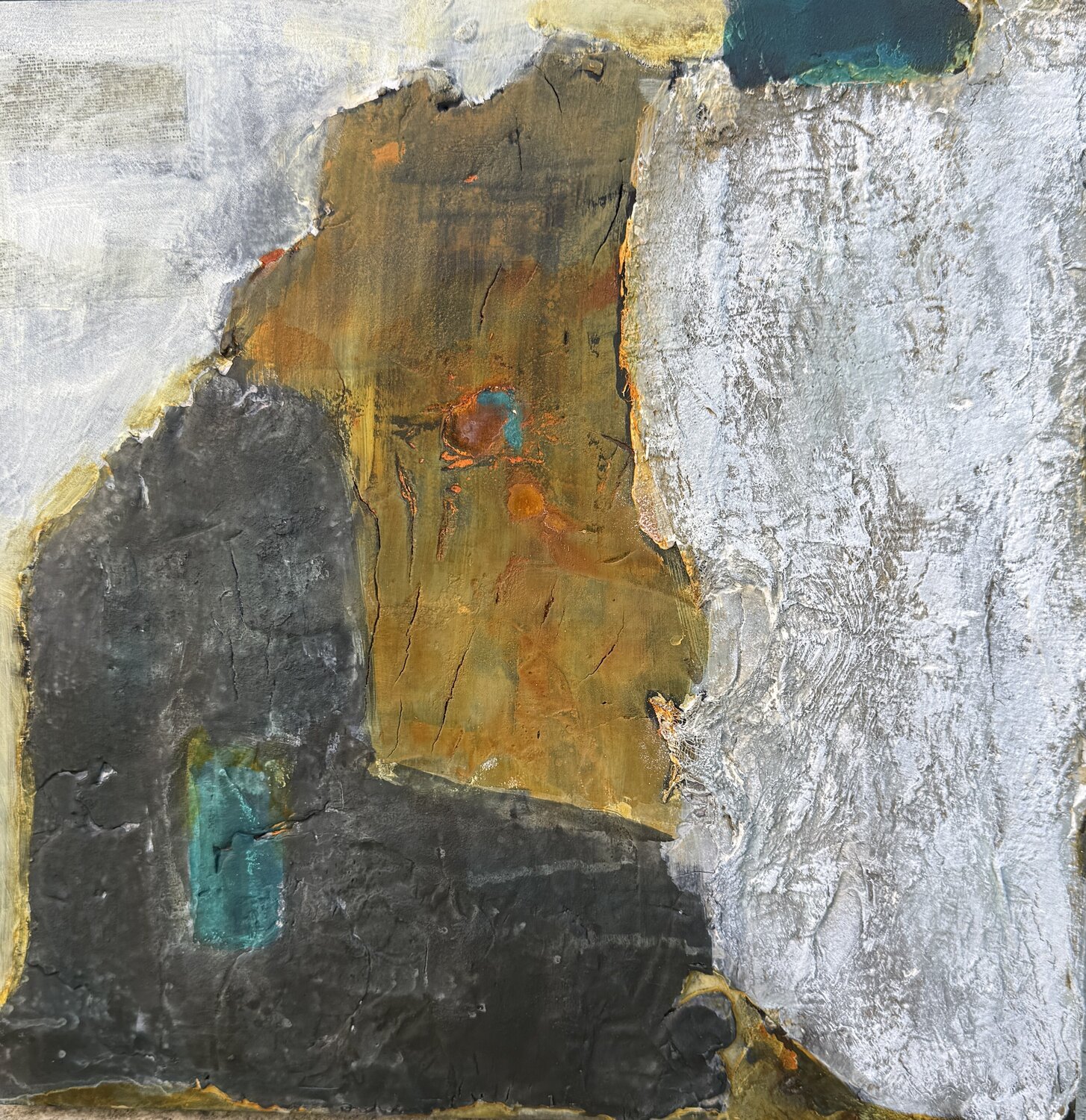 Spuren vergangener Zeiten Beate Bröcker Original painting for sale
