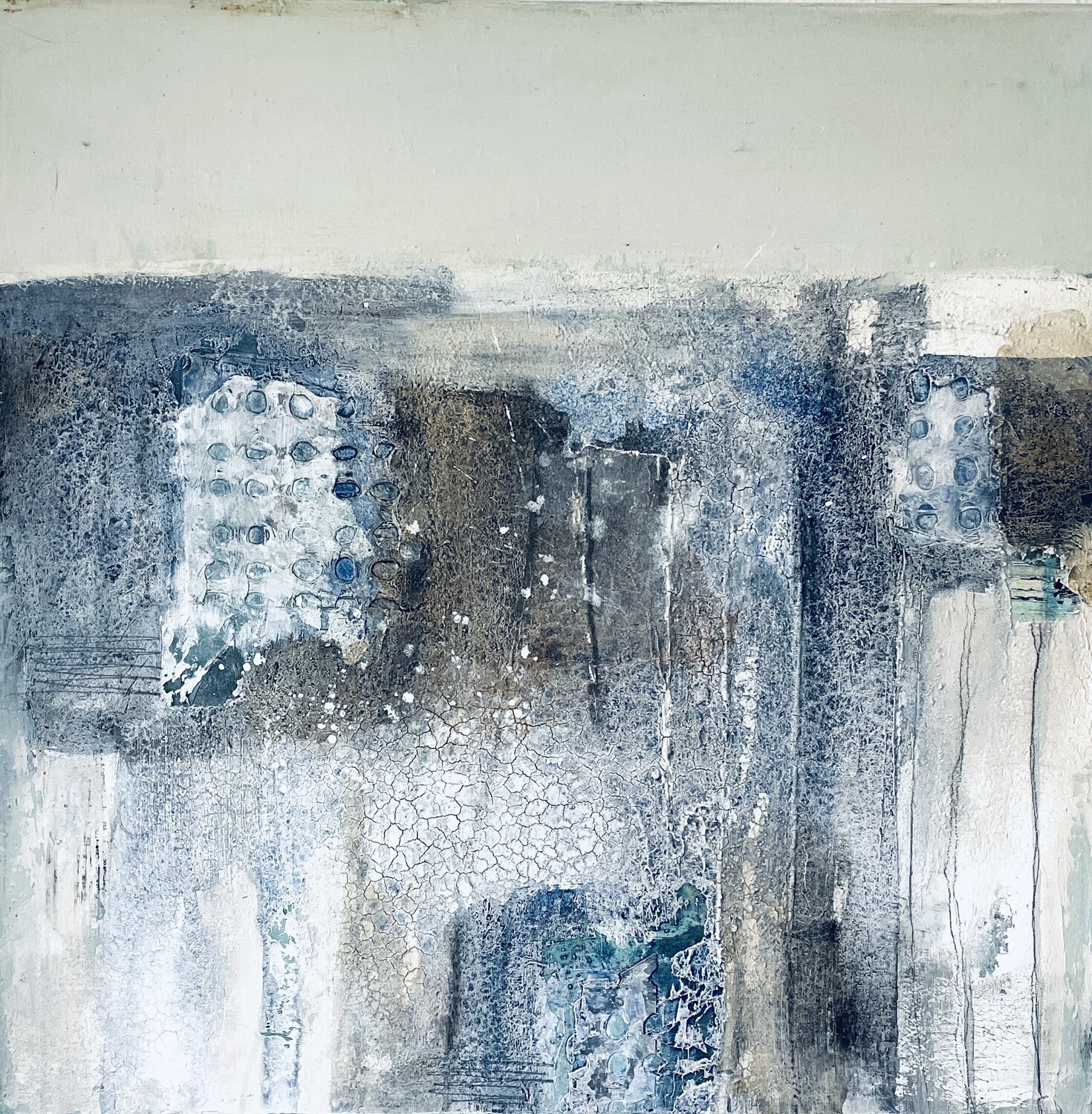 Im Zwischenraum  der Stille Beate Bröcker Original painting for sale