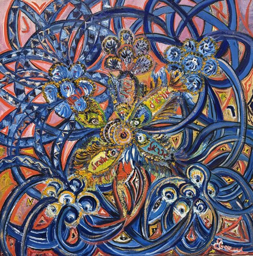 Sanctum of Becoming by Elana Gor, Painting for Sale on Select