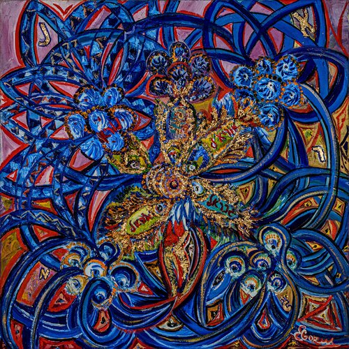 Sanctum of Becoming by Elana Gor, Painting for Sale on Select